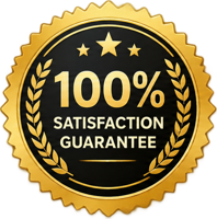 100% satisfaction guarantee